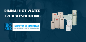 Rinnai hot water system troubleshooting banner